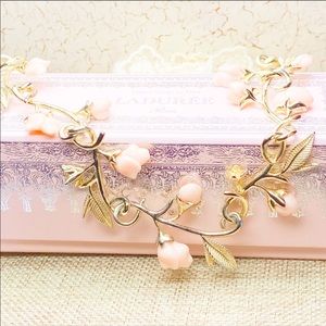 Arriving soonBaublebar Anderson pink rose necklace